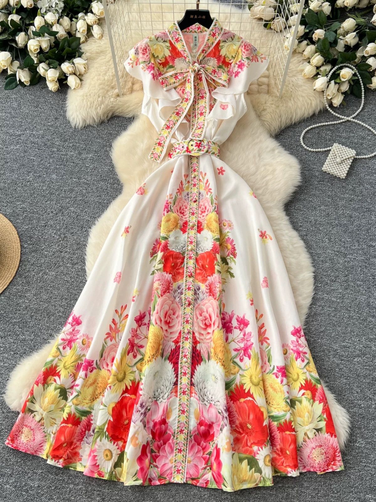 Baddie at the party dress ED232 image