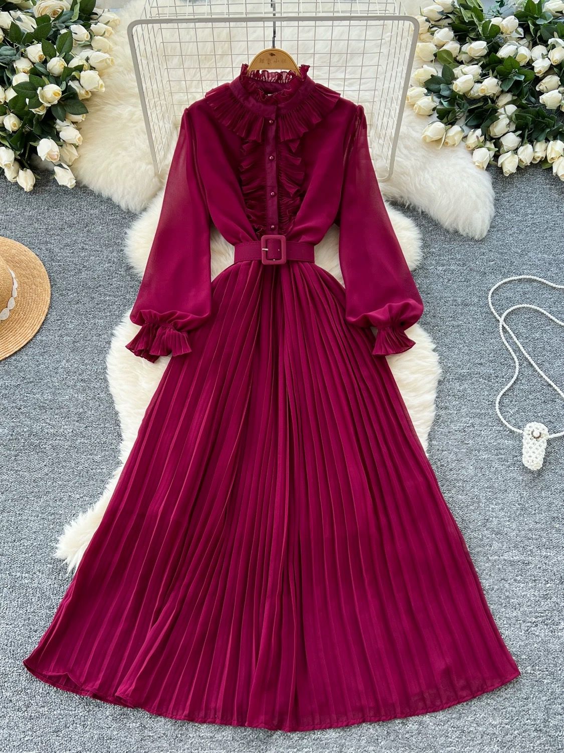 Hopped off the jet dress  FD775 image