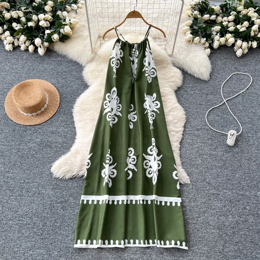 Always the hero print dress CD228 image