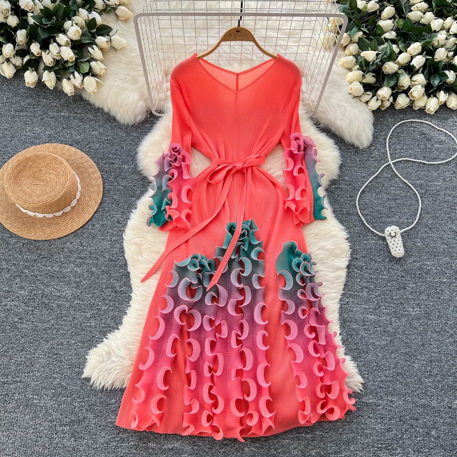 Diana dainty miyaki dress FD659 image