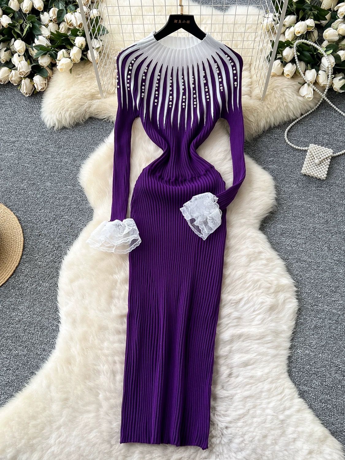 Stunning babe beaded dress KBC214 image