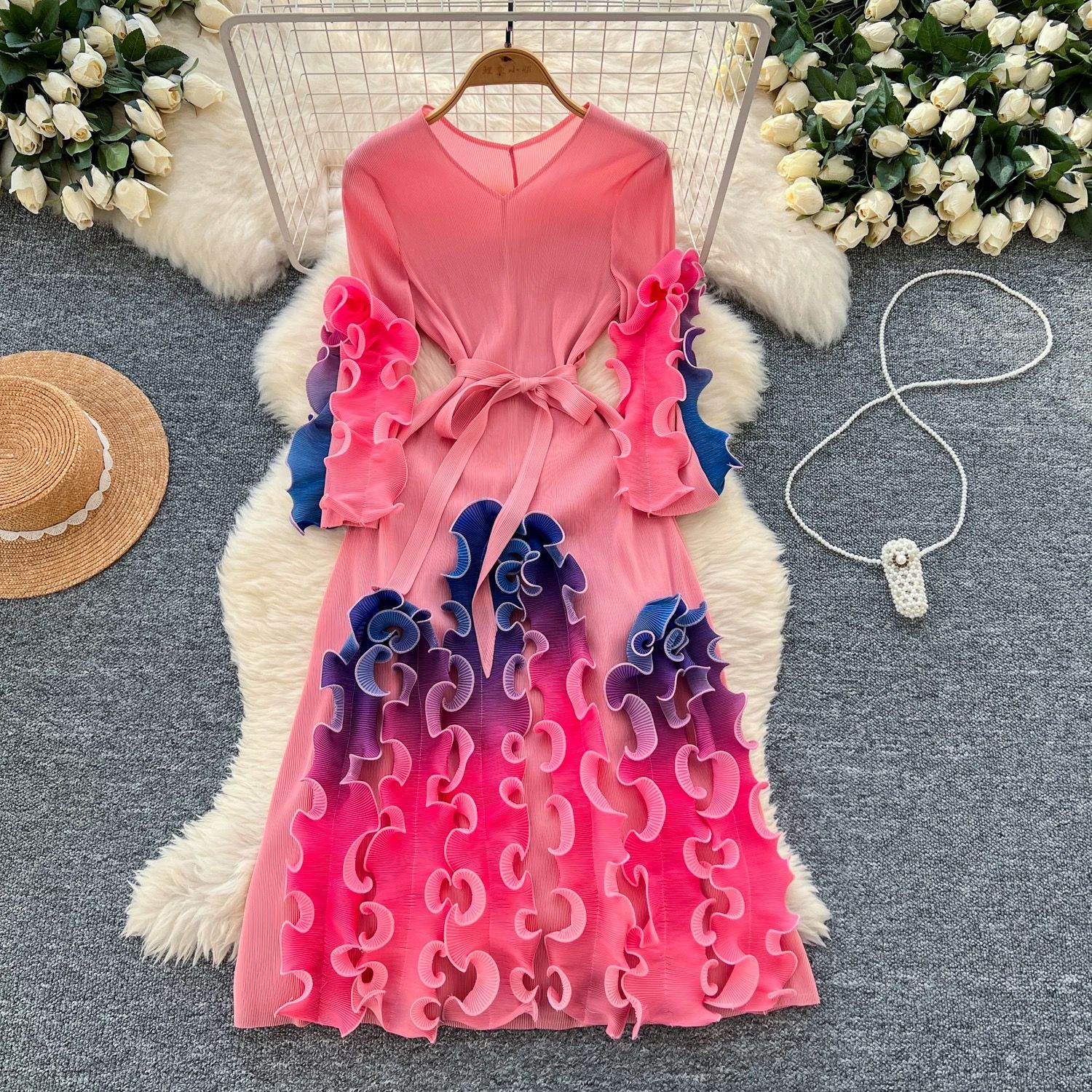 Diana dainty miyaki dress FD659 image