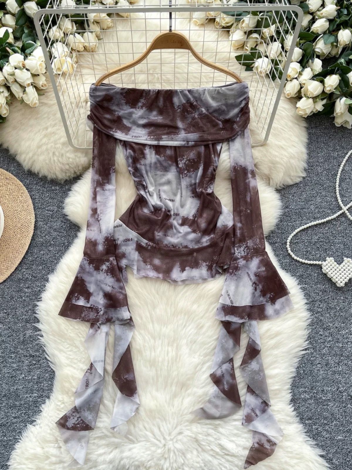 Straight as varsity top CTO637 image