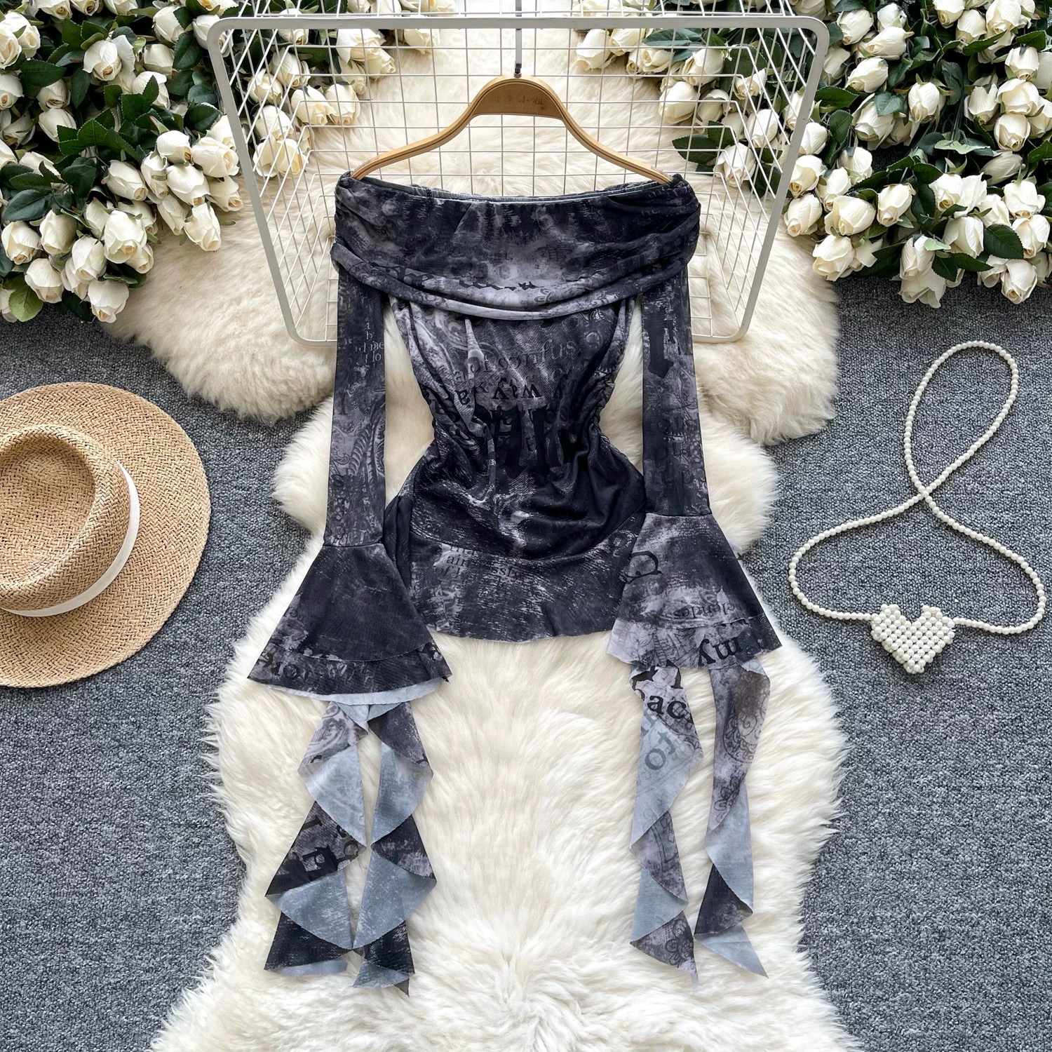 Straight as varsity top CTO637 image