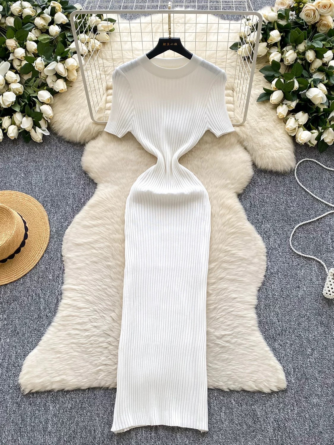 Can’t commit knitted dress KBC168 image