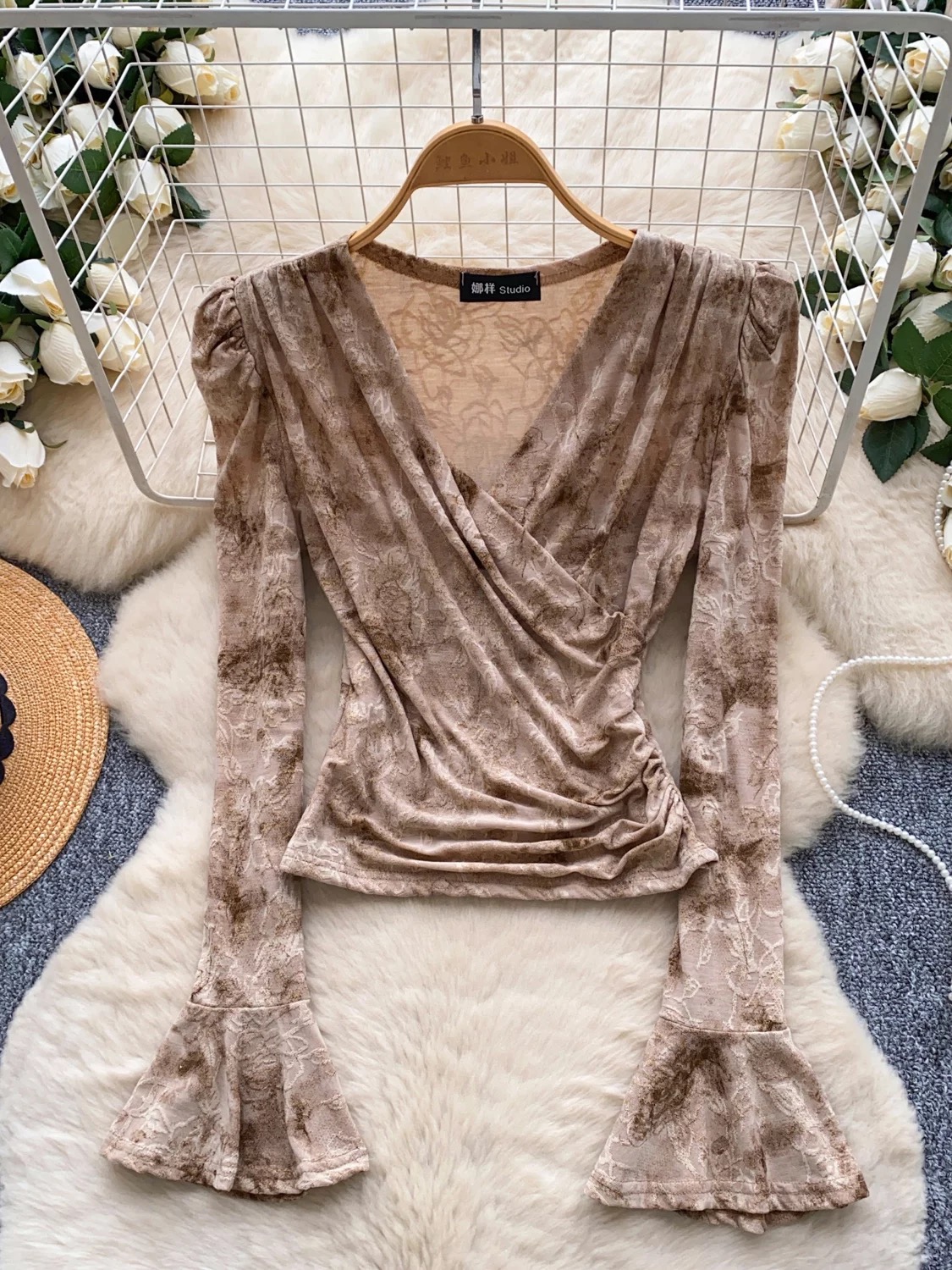 Roll with the flow top CTO782 image