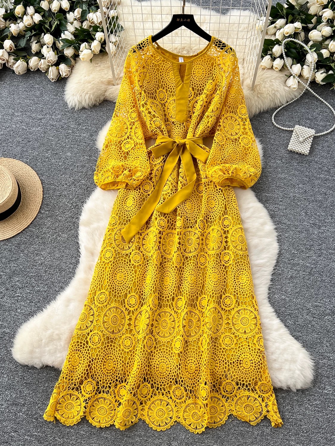 Faith around me lace dress FD781 image