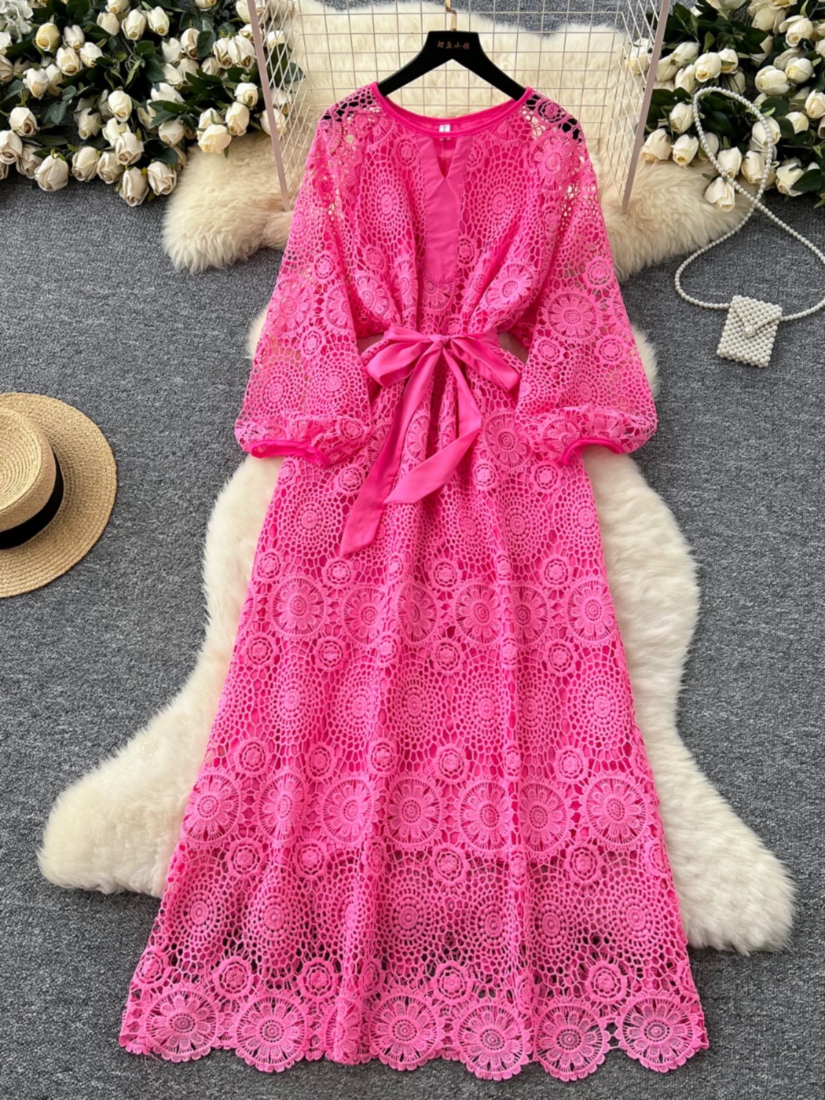 Faith around me lace dress FD781 image