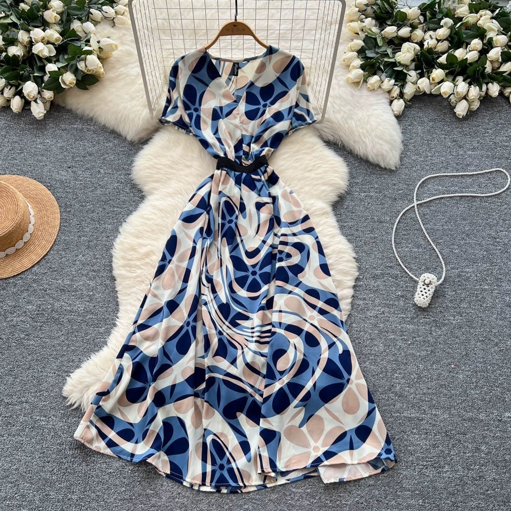 Sunset in a smart house dress CD203 image