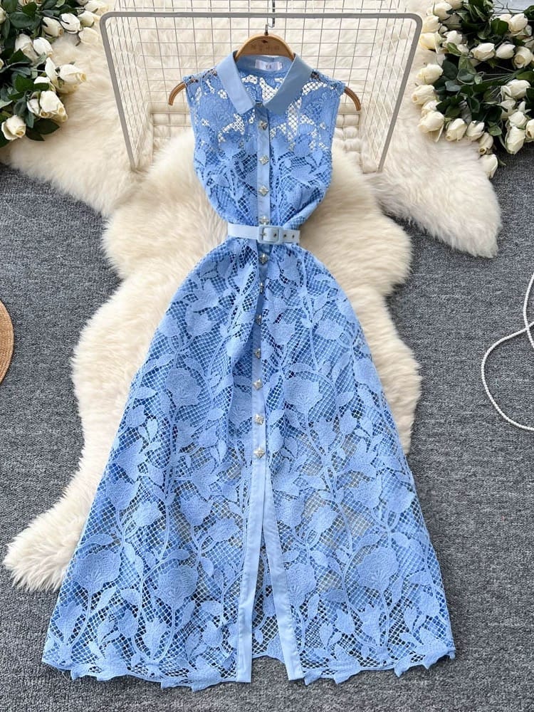 The queen has arrived lace dress FD391 image