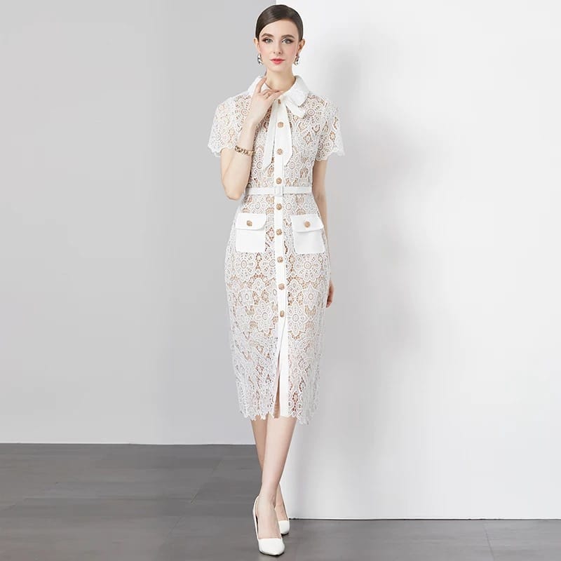 Always slay brave lace dress FBC322 image