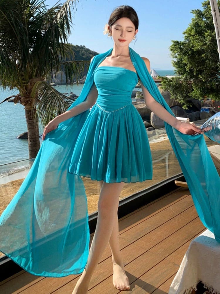 Deep blue sea dress CD1011 image