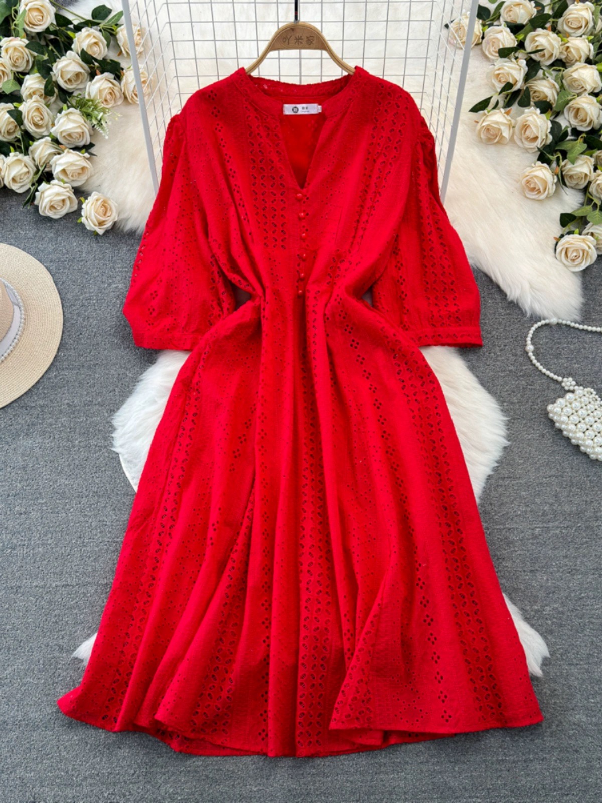 I am a keeper lace dress CD1012 image