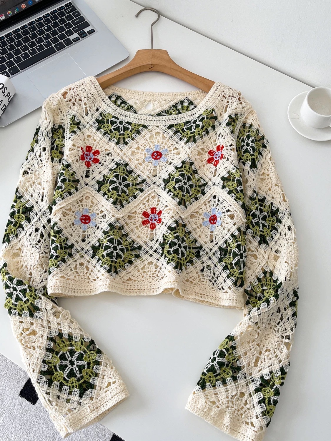 Yelisa crotchet top KTO288 image