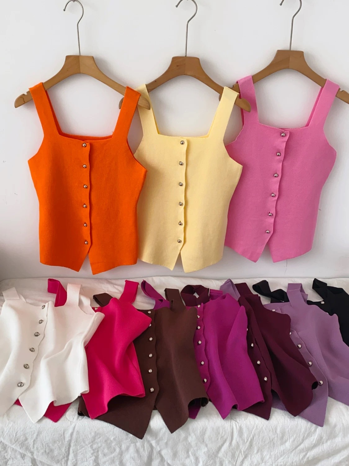 Romantic look vest top KTO286 image