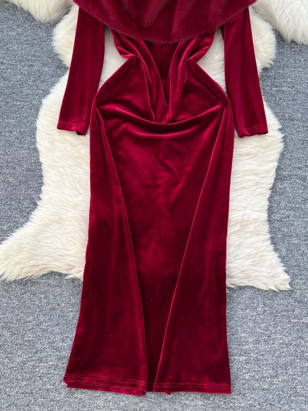 Bohemian dreams velvet dress FBC437 image