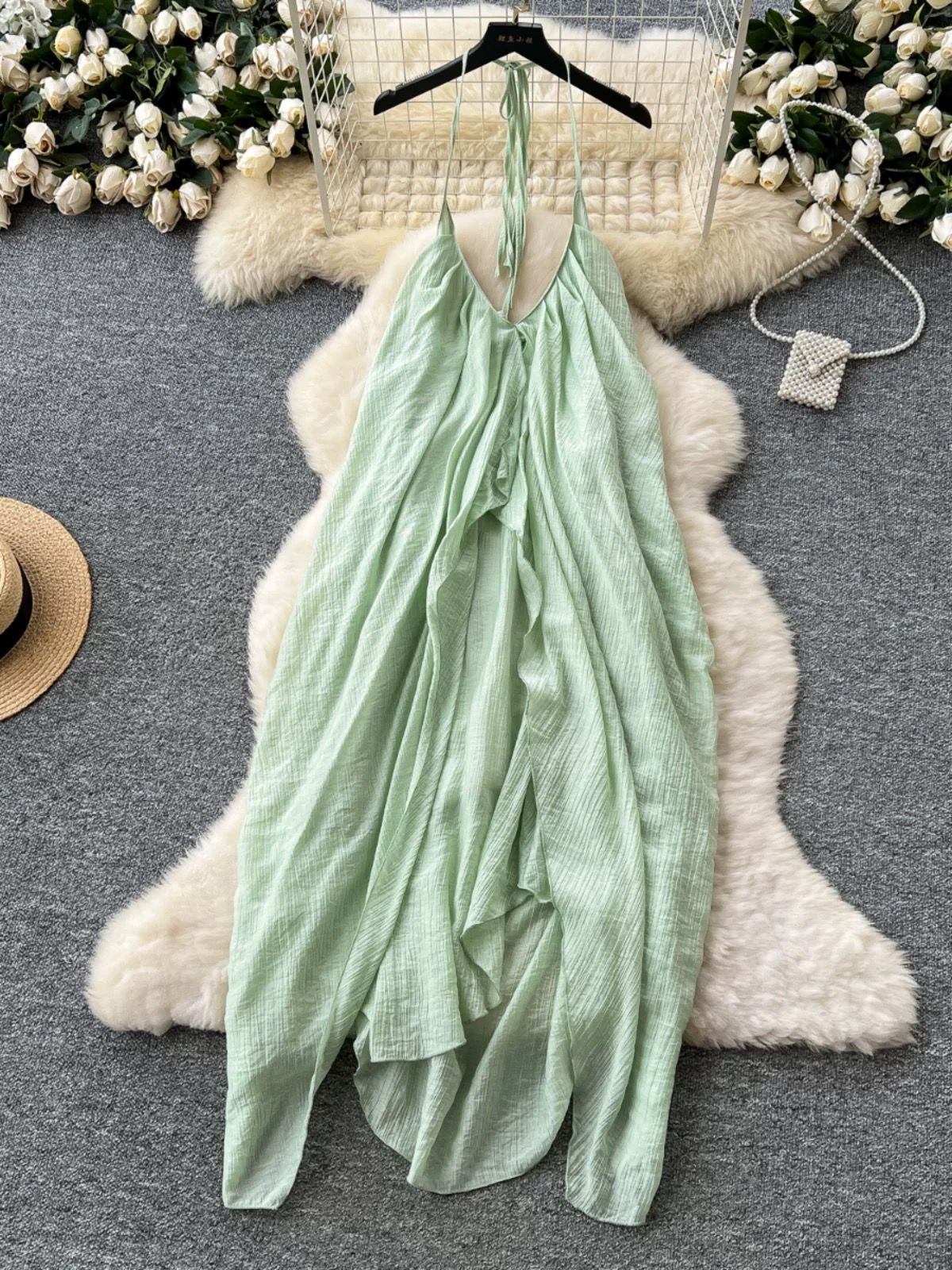 Palm beach ocean dress CD1156 image