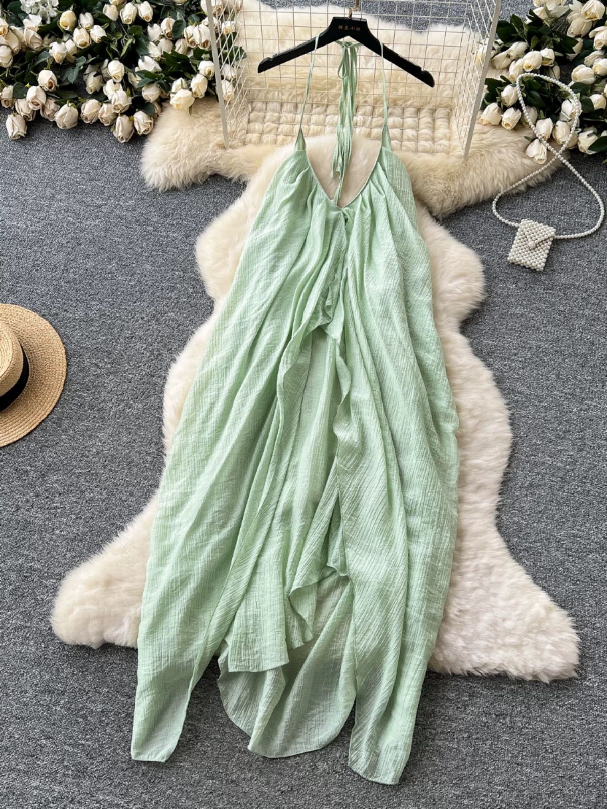 Palm beach ocean dress CD1156 image