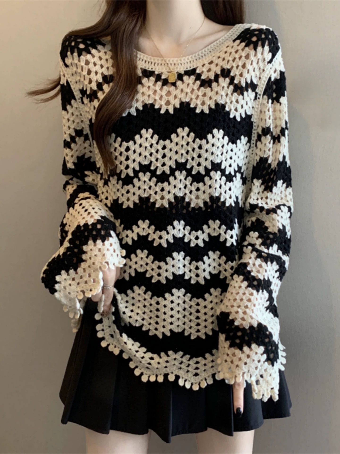 AC/DC wool top KTO279 image