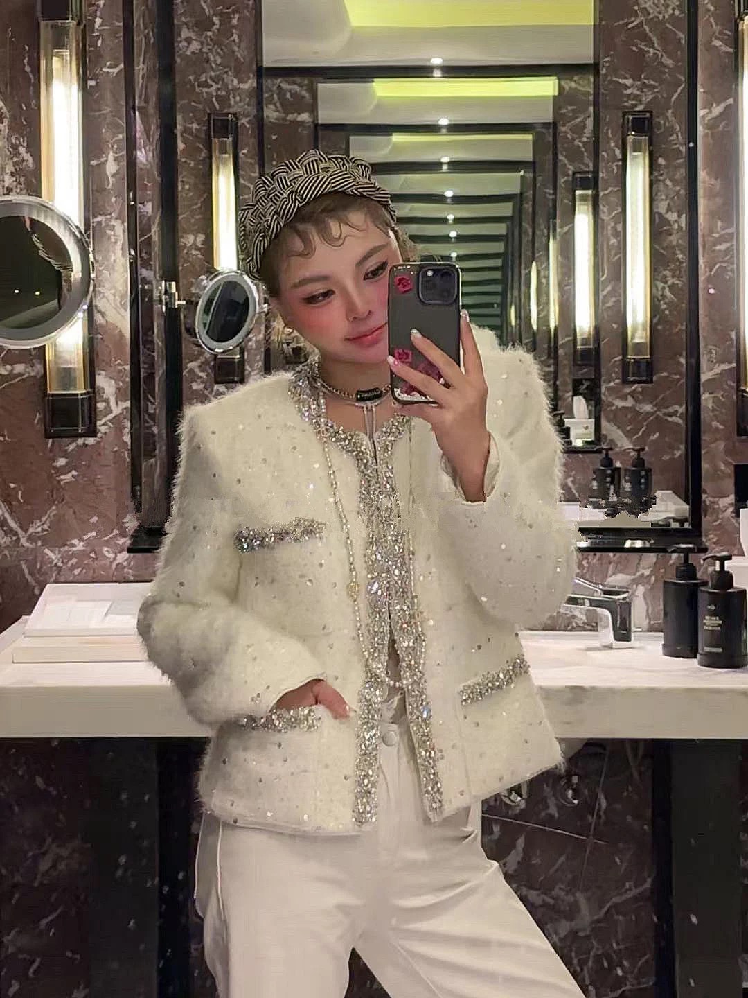 Flashy never trashy blazer BL166 image