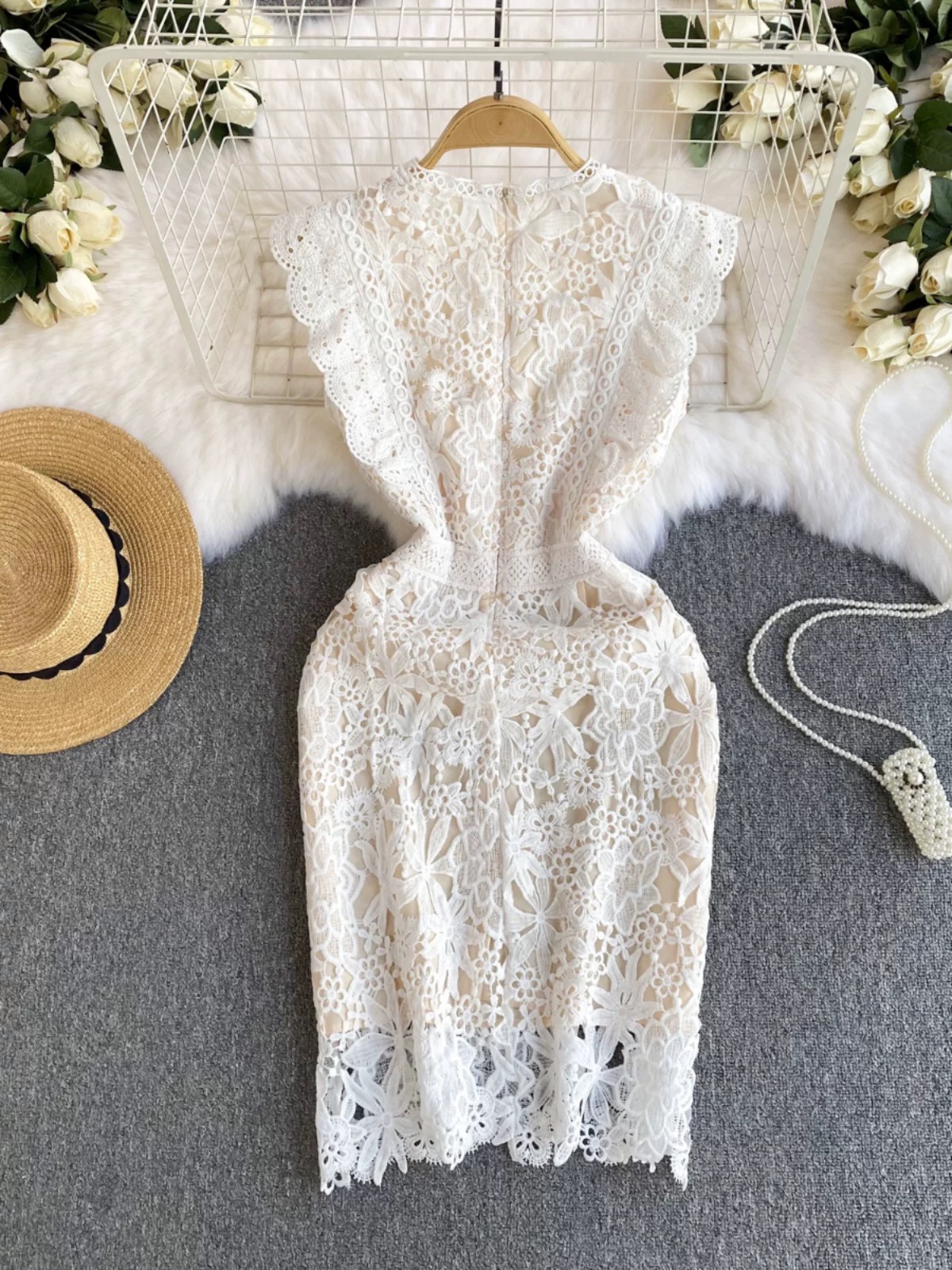 Henrietta lace Dress FBC399 image