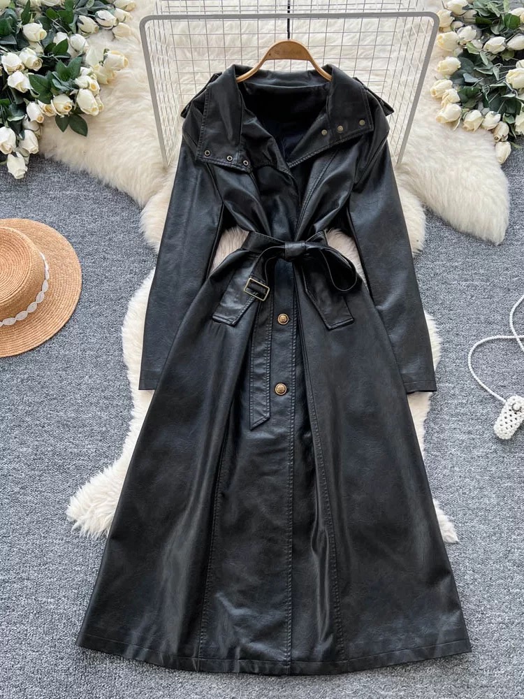 Ahead of you leather coat COA178 image