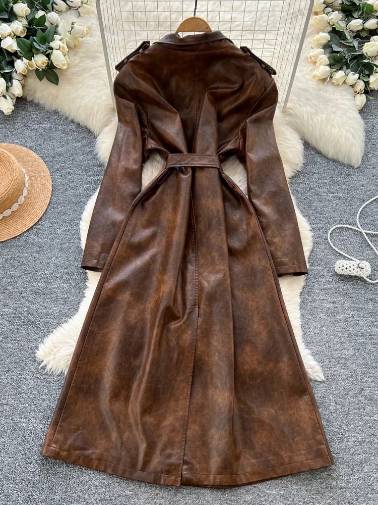 Ahead of you leather coat COA178 image