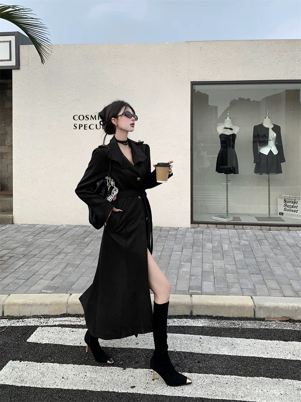 Ahead of you leather coat COA178 image