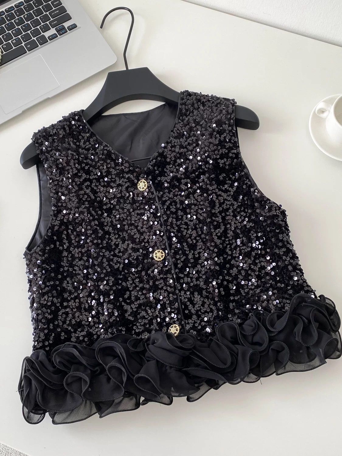 Paradise is calling soft waist coat COA167 image