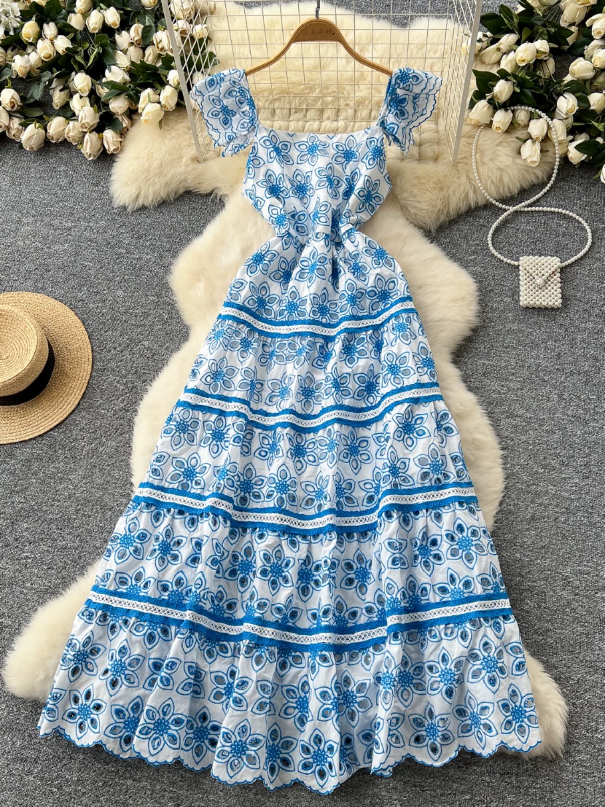 You rock my world lace dress  CD1170 image