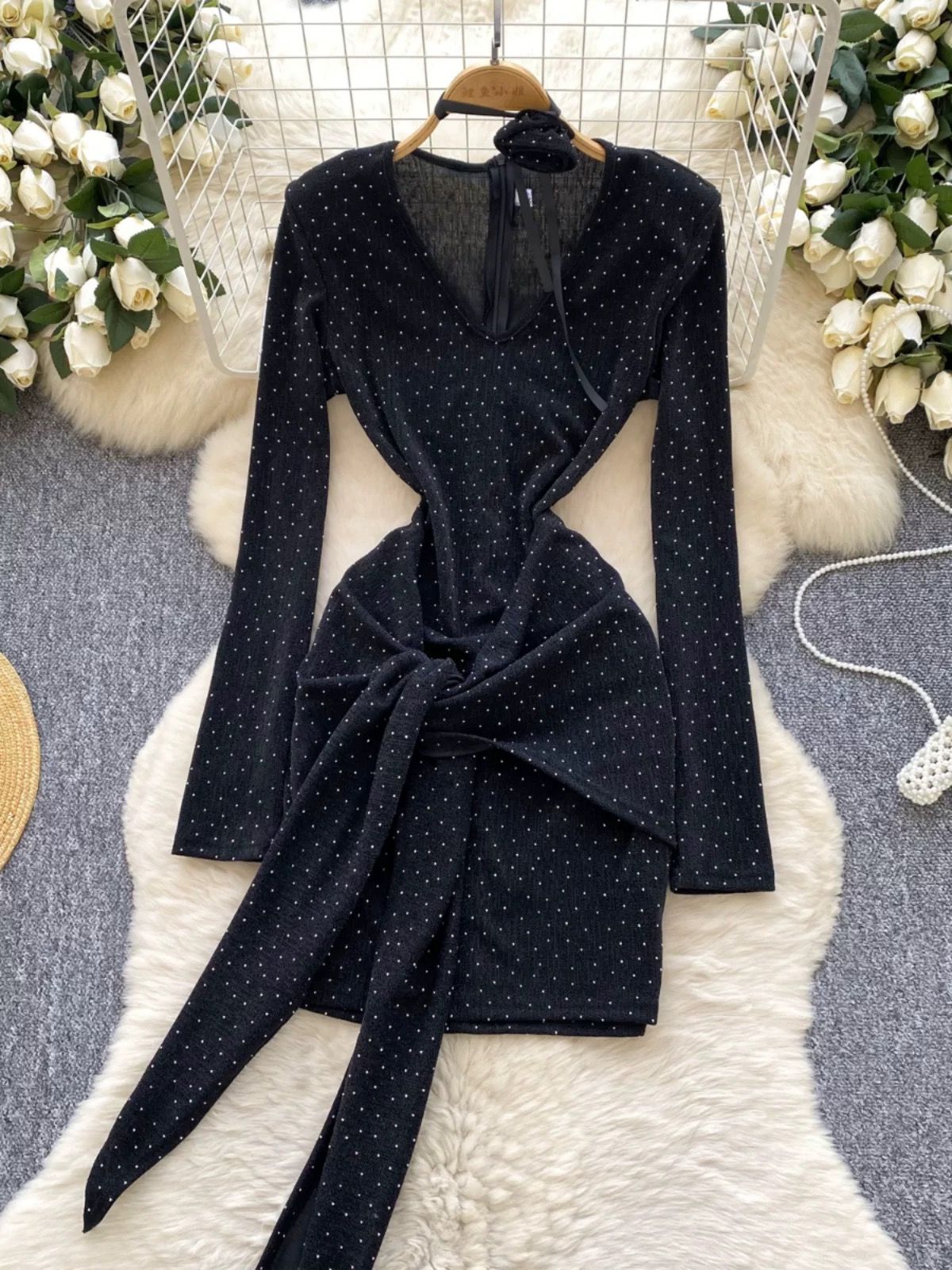 Wavy baby dress FBC352 image