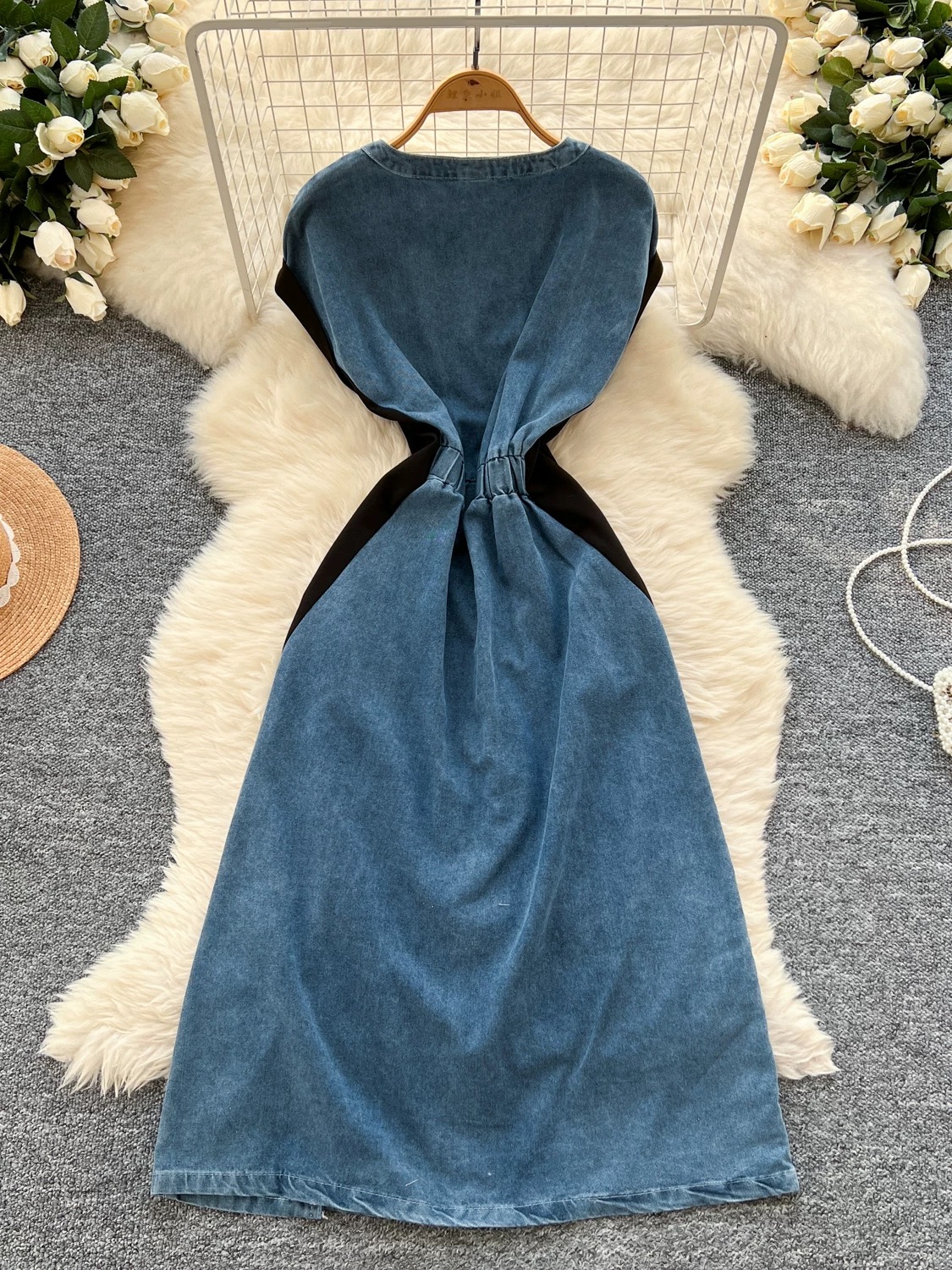 Jenna denim dress DD91 image