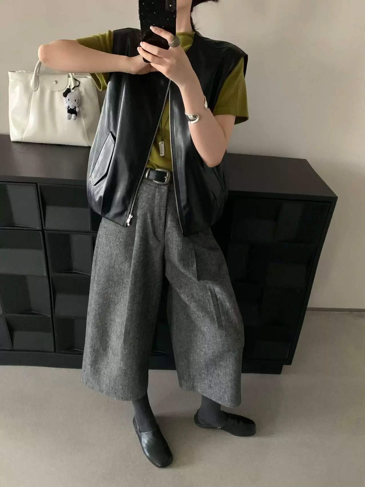 She means business biker jacket CJ165 image