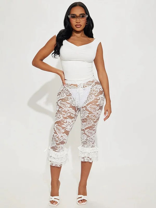 Brighten up the night lace pants CP26 image