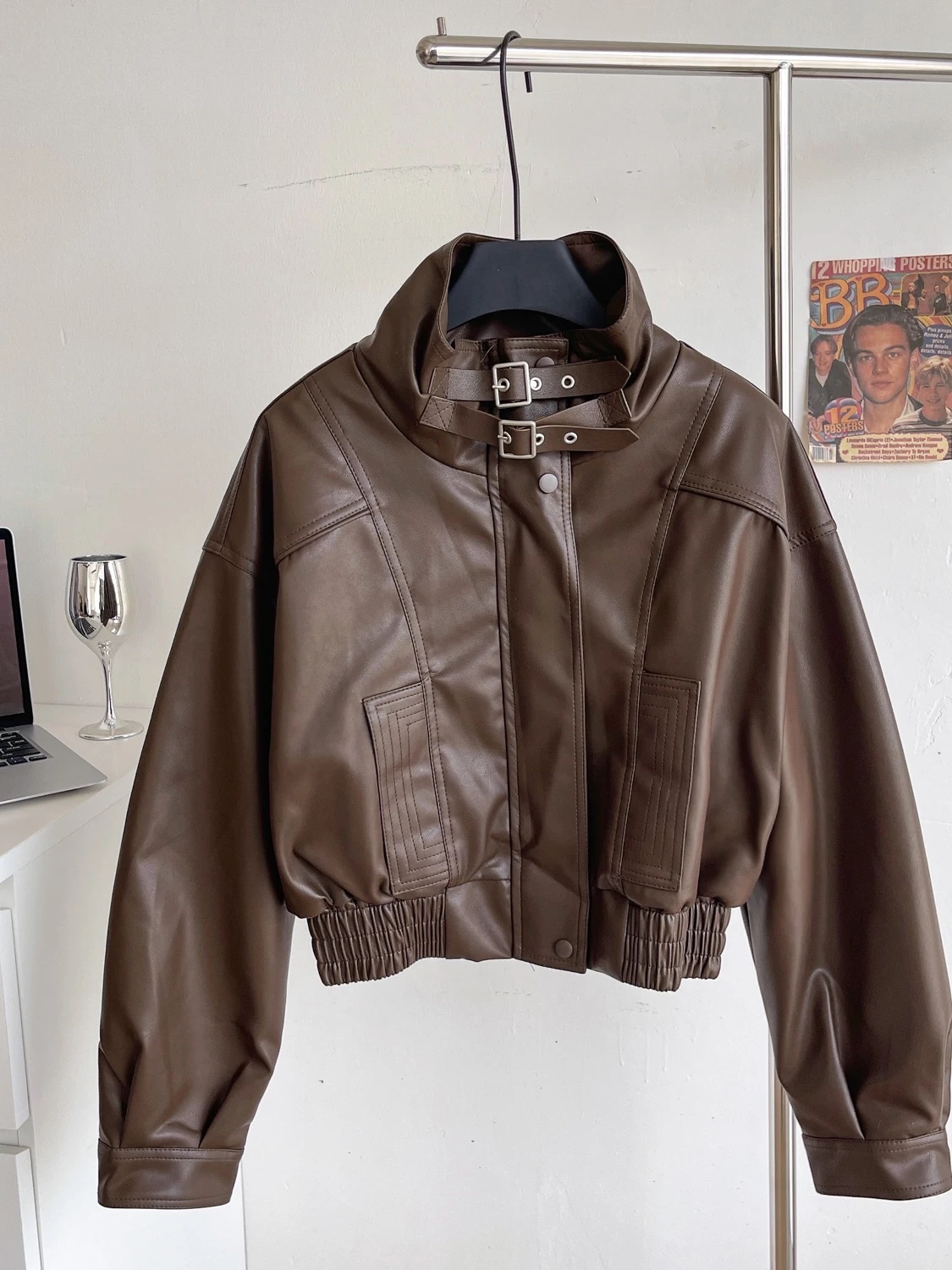 Wild babe leather jacket LJ137 image