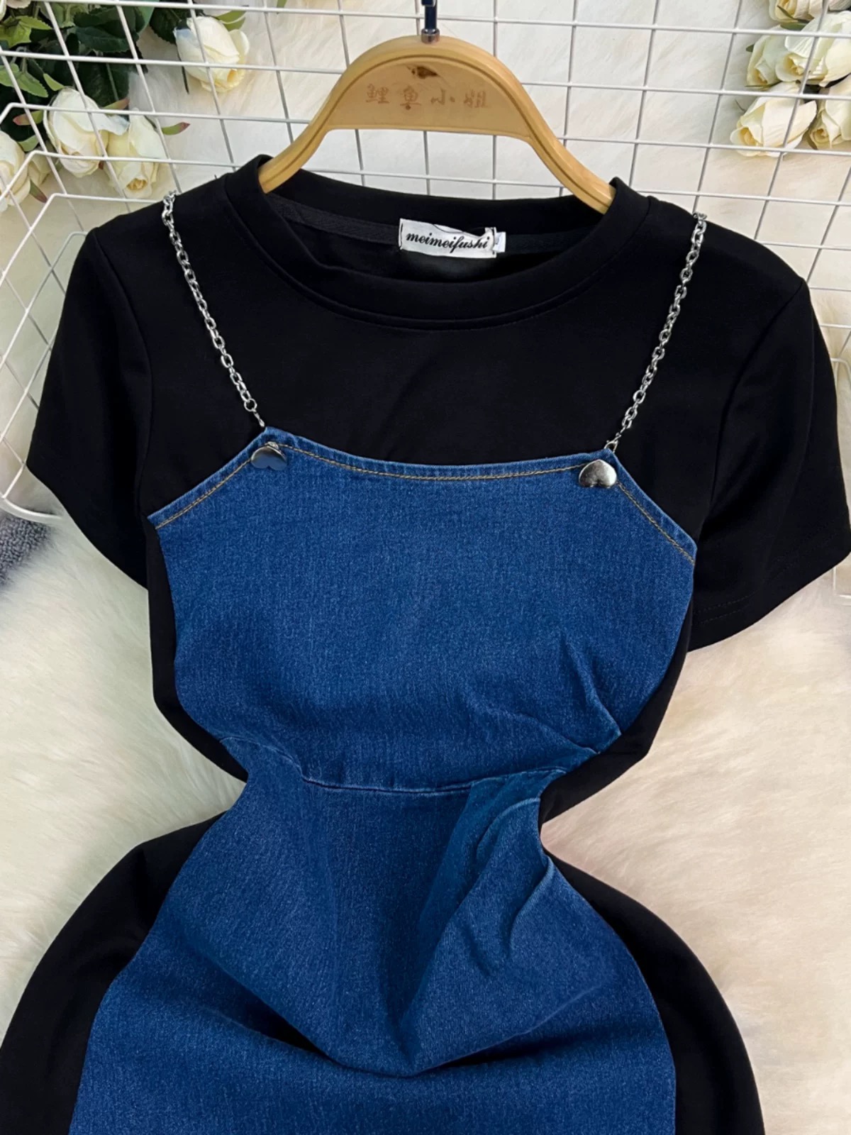 Reminder denim dress DBC56 image