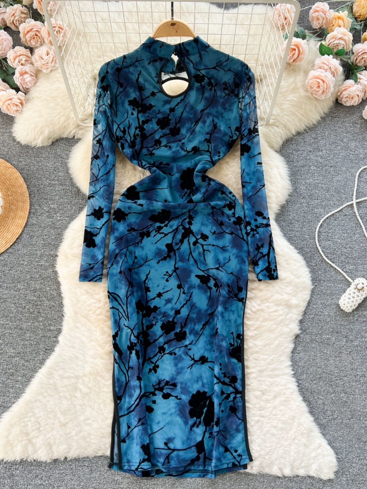 Casual nights qipao dress Q114 image