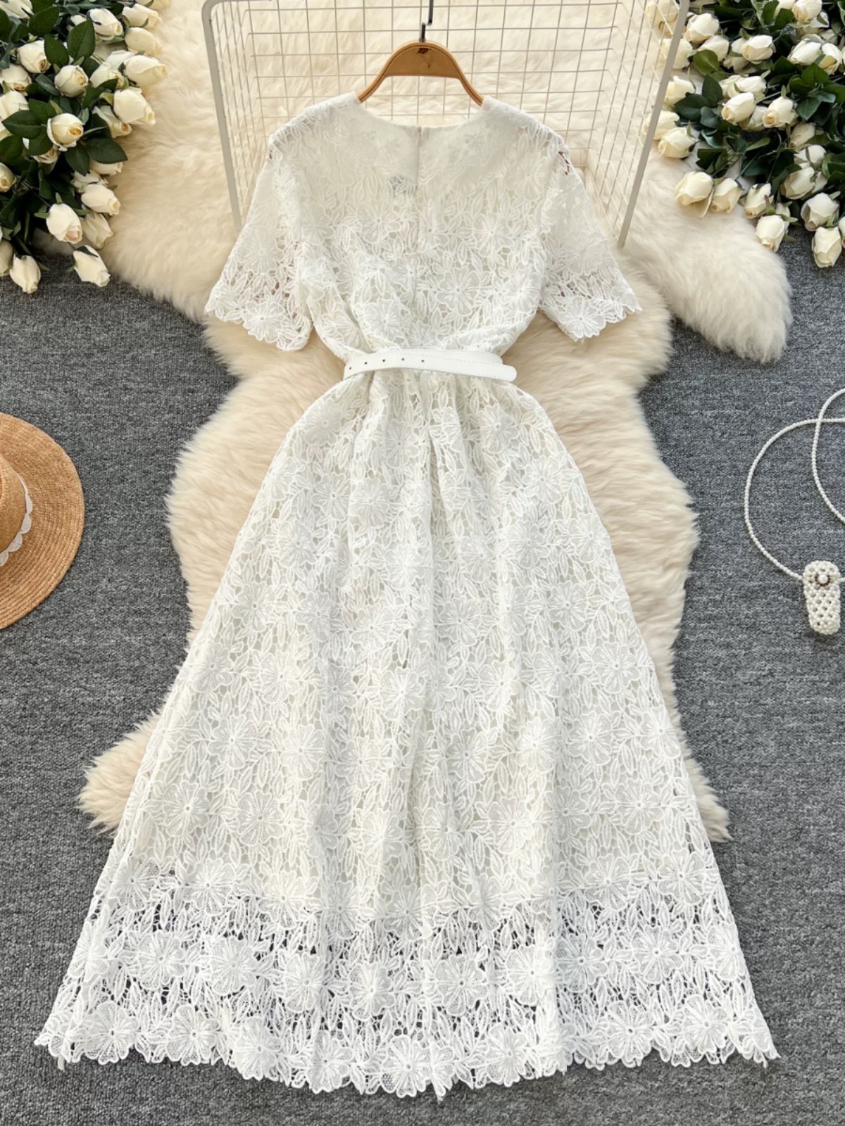 Endless trips lace dress FD794 image