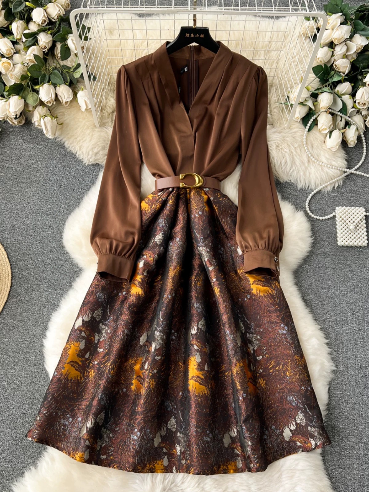 Girl code designer dress FD316 image