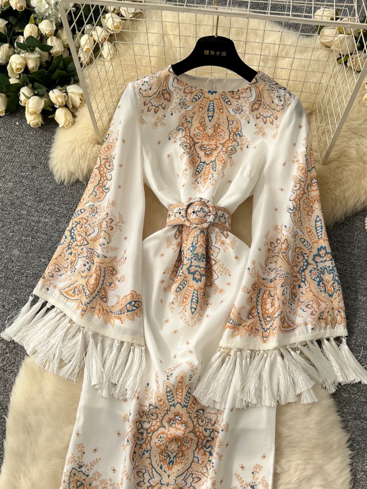 Say I do tassel dress ED316 image