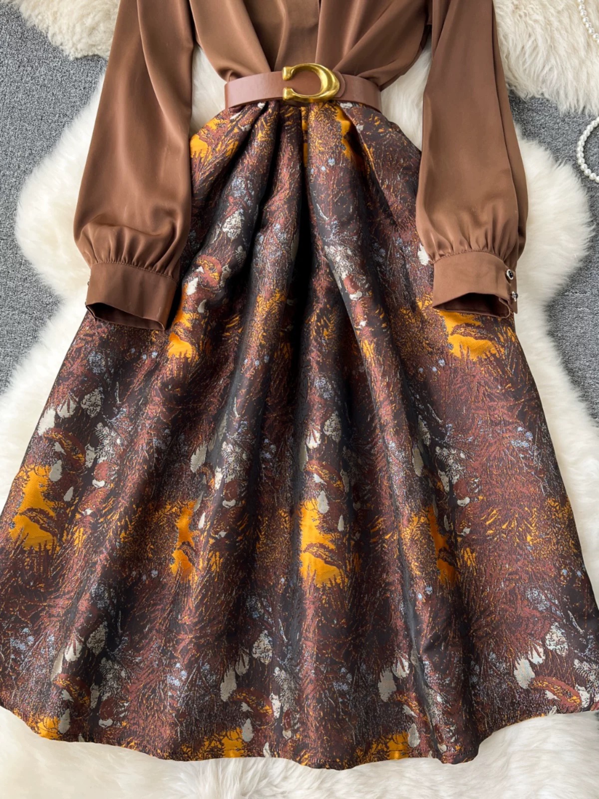 Girl code designer dress FD316 image