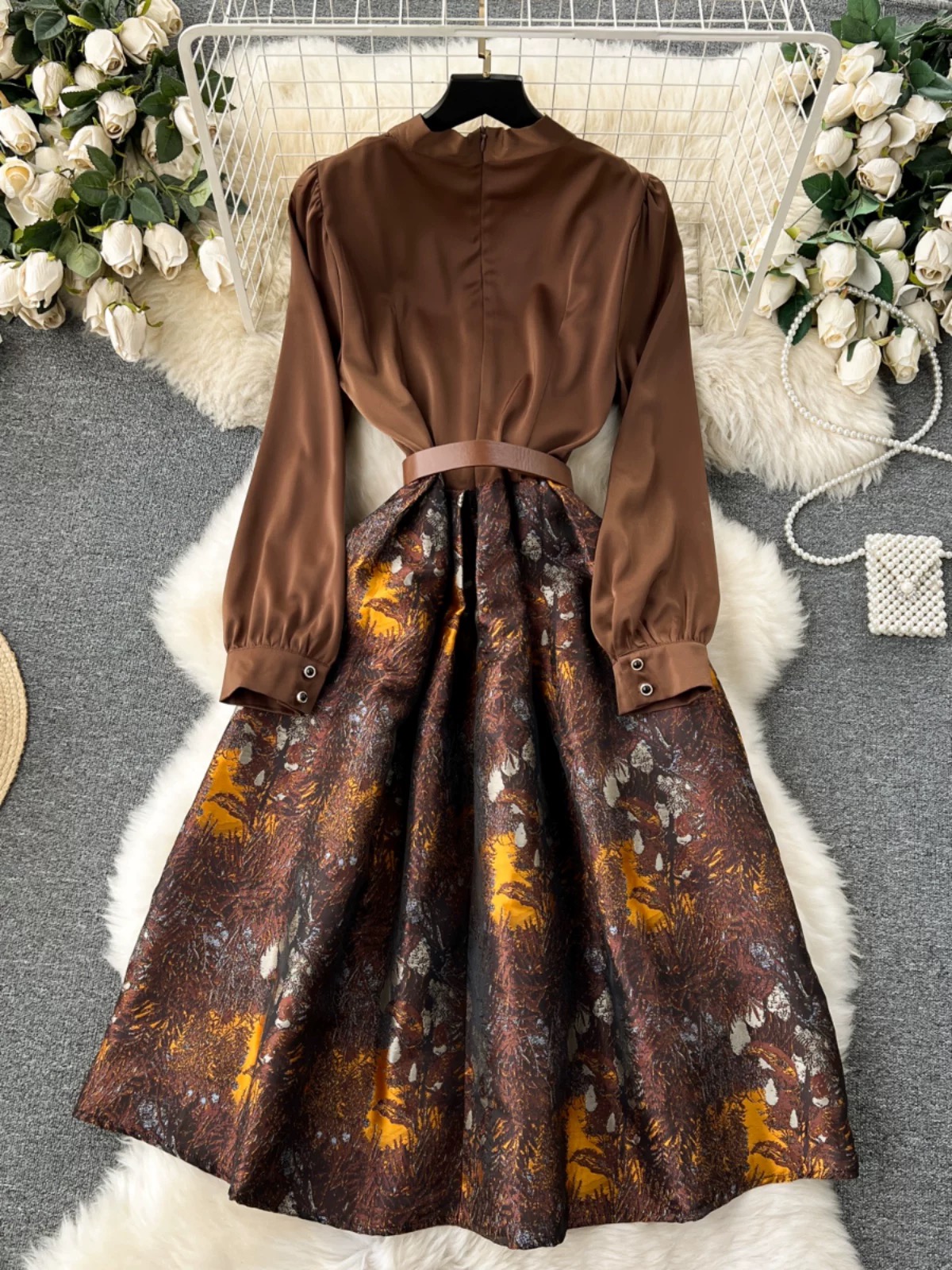 Girl code designer dress FD316 image