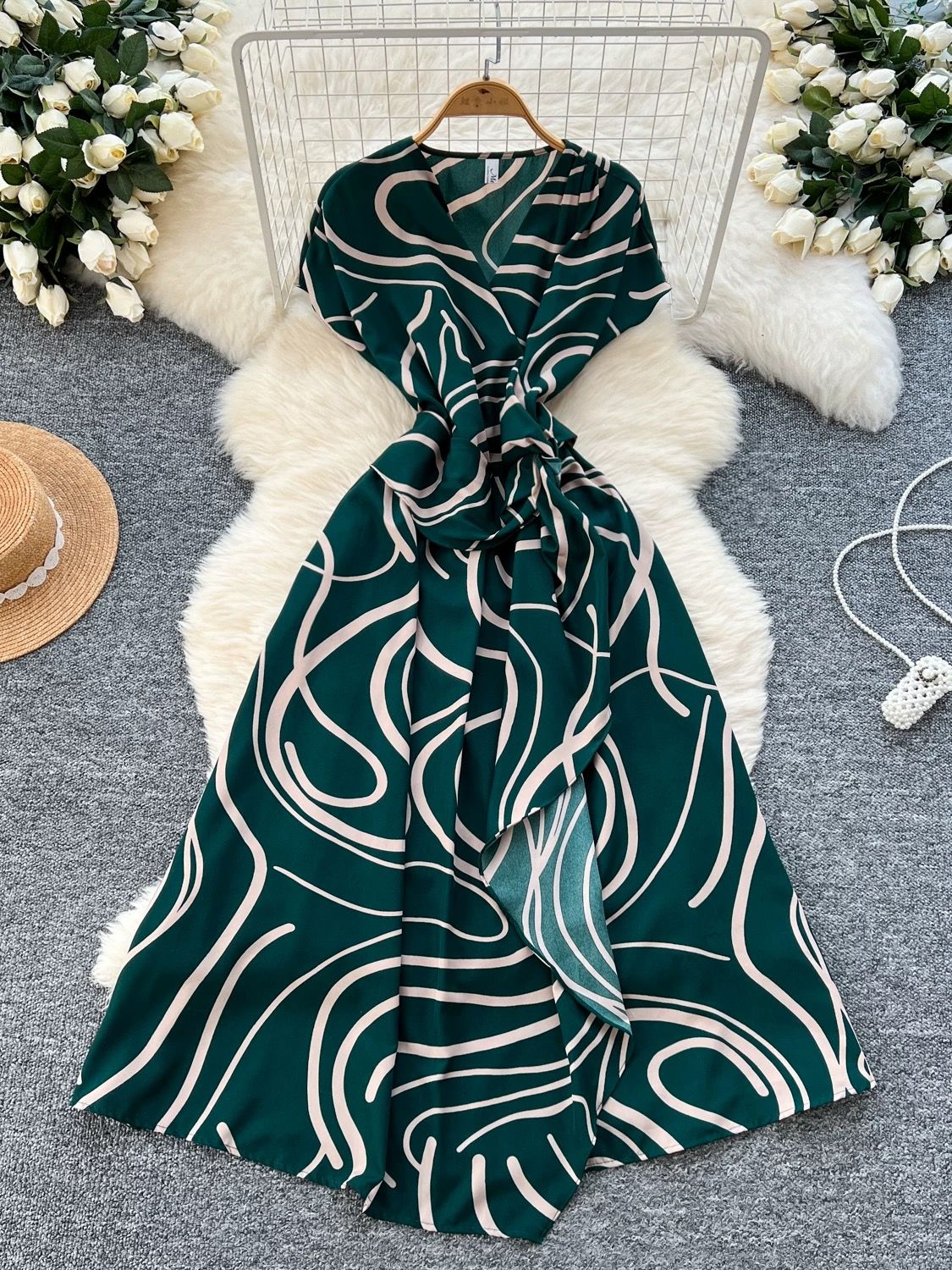 Follow the petals dress CD1332 image