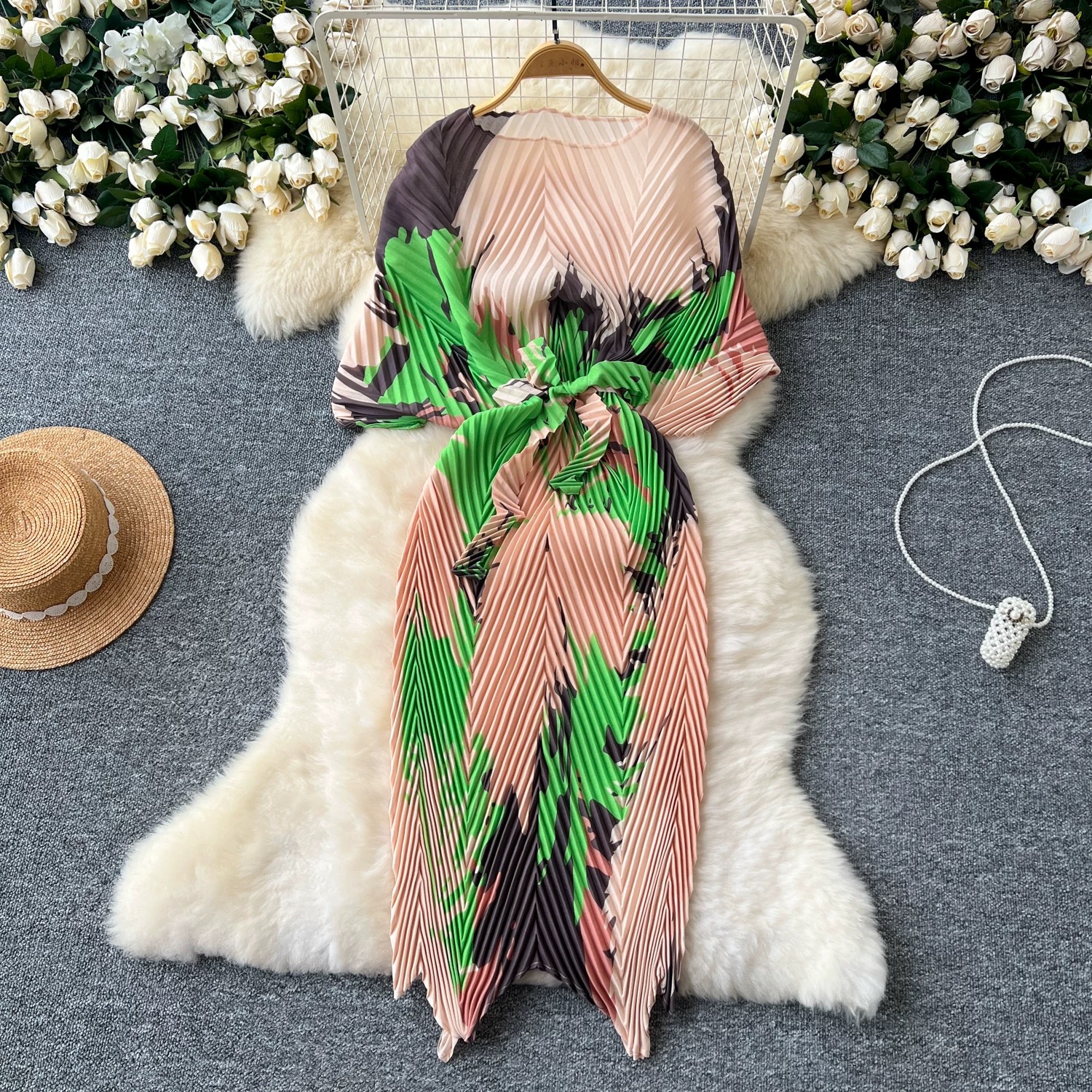 She’s amazing miyaki dress FBC454 image