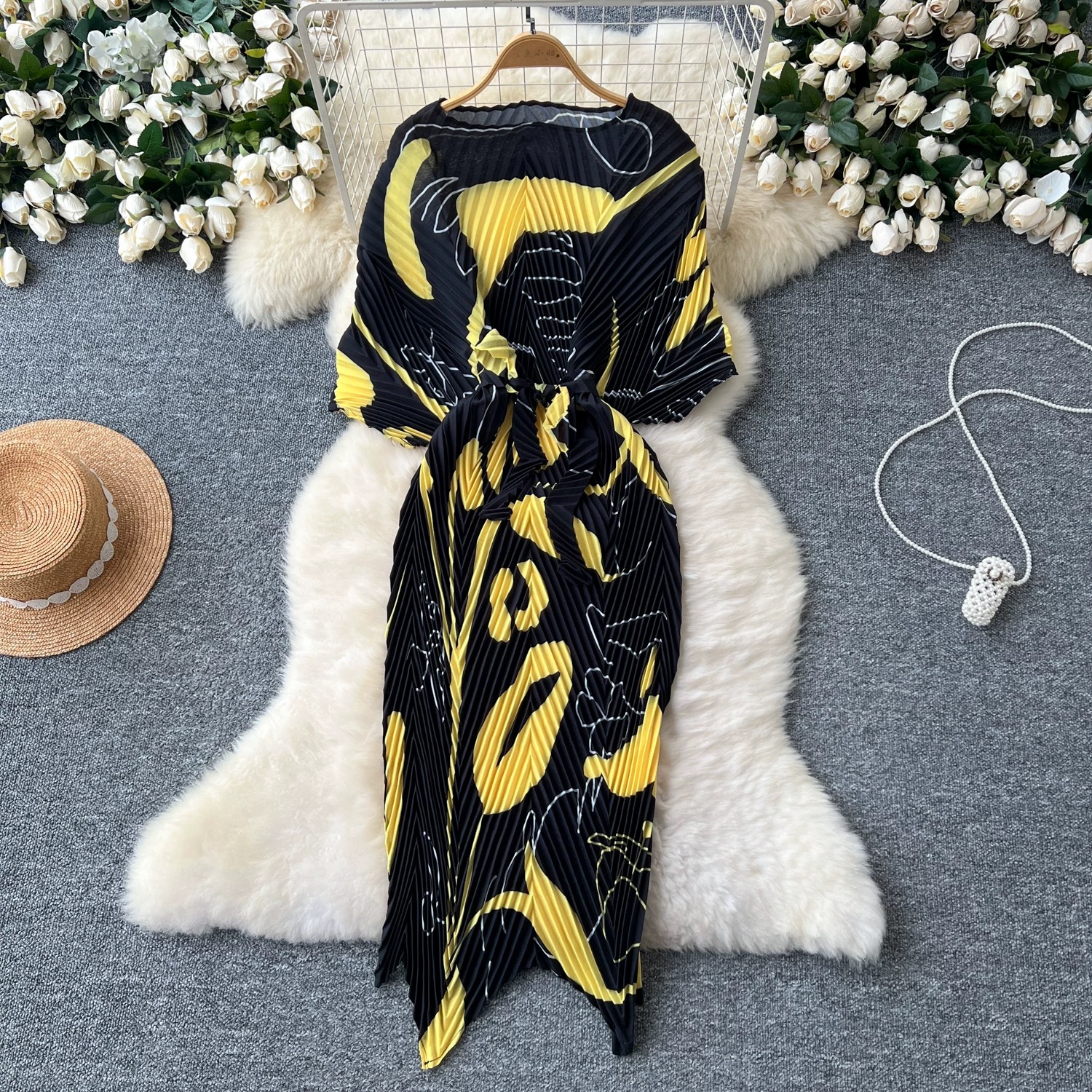 She’s amazing miyaki dress FBC454 image