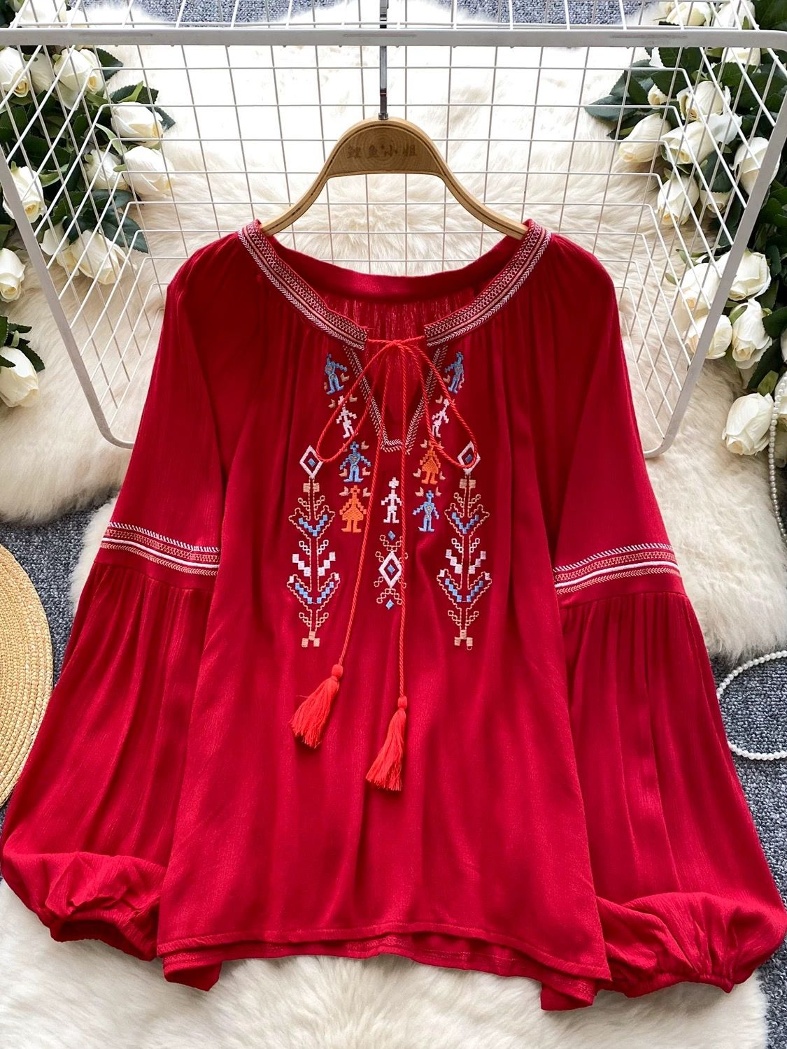 Need a date embroidery top CTO618 image