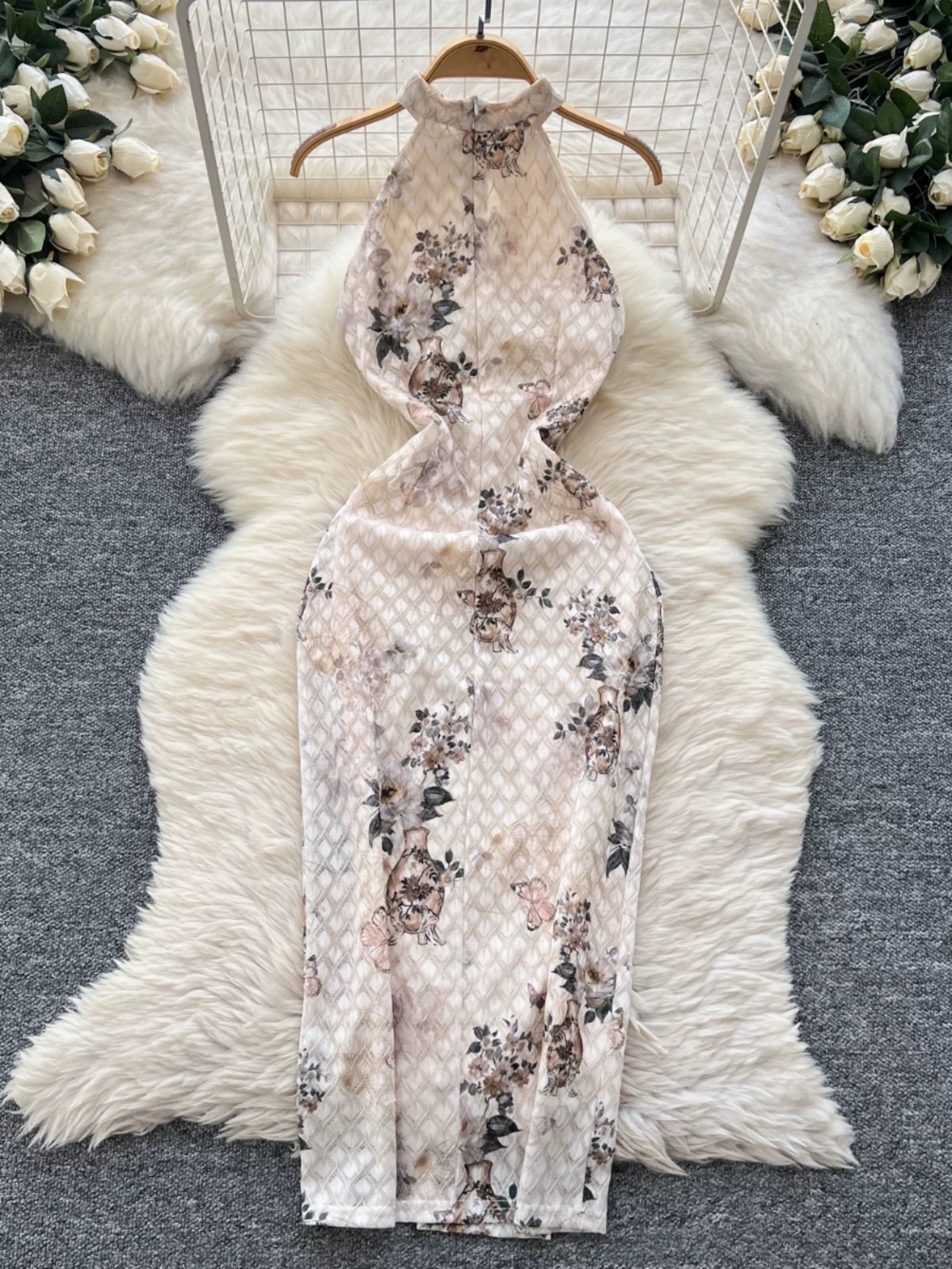 No feelings qipao dress Q231 image