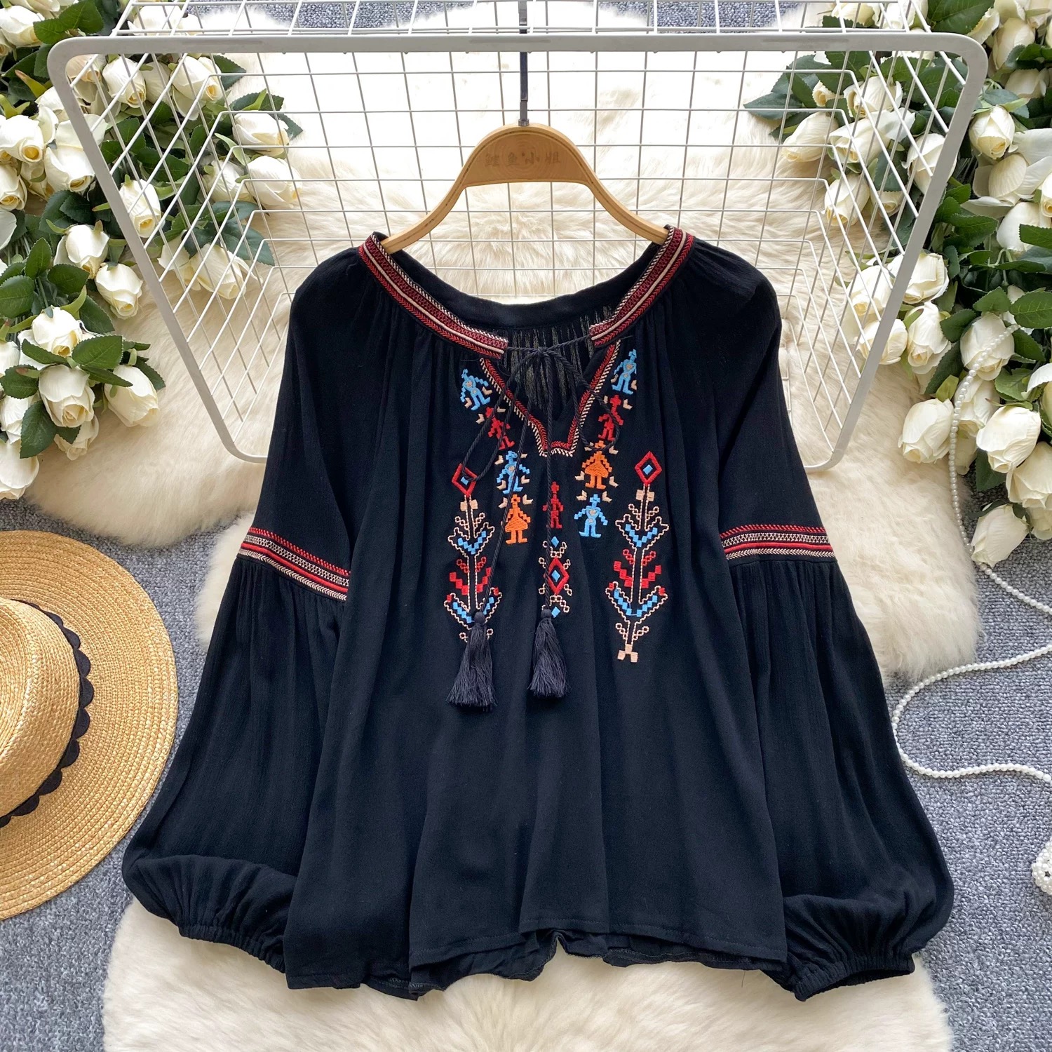 Need a date embroidery top CTO618 image