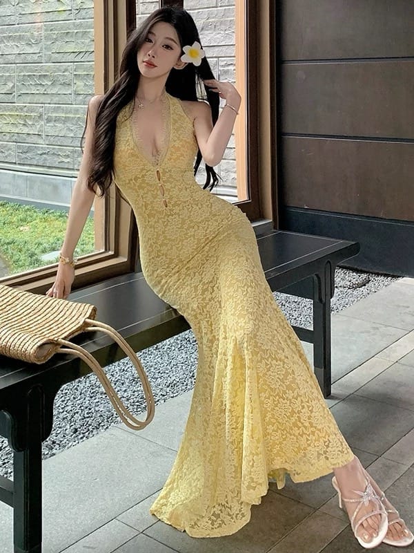 Most stunning lace dress CD1189 image