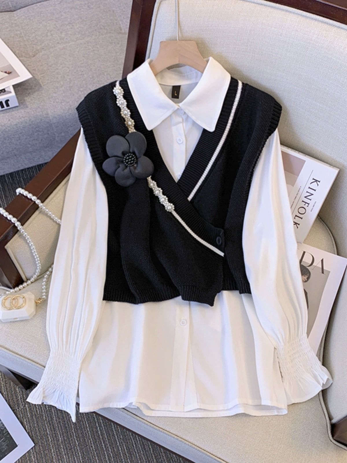 All the glamour shirt set SS119 image